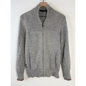 Icebreaker Merino Wool Full Zip Knit Sweater (Sz S) Men’s Spire Mock Neck